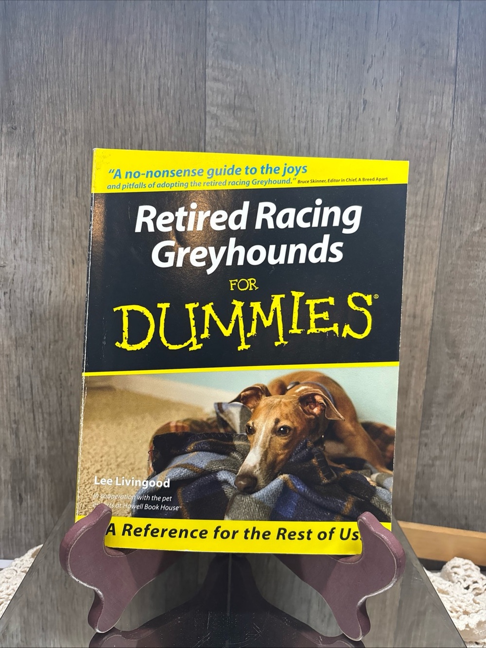 Retired Racing Greyhounds For Dummies - paperback Livingood, Lee